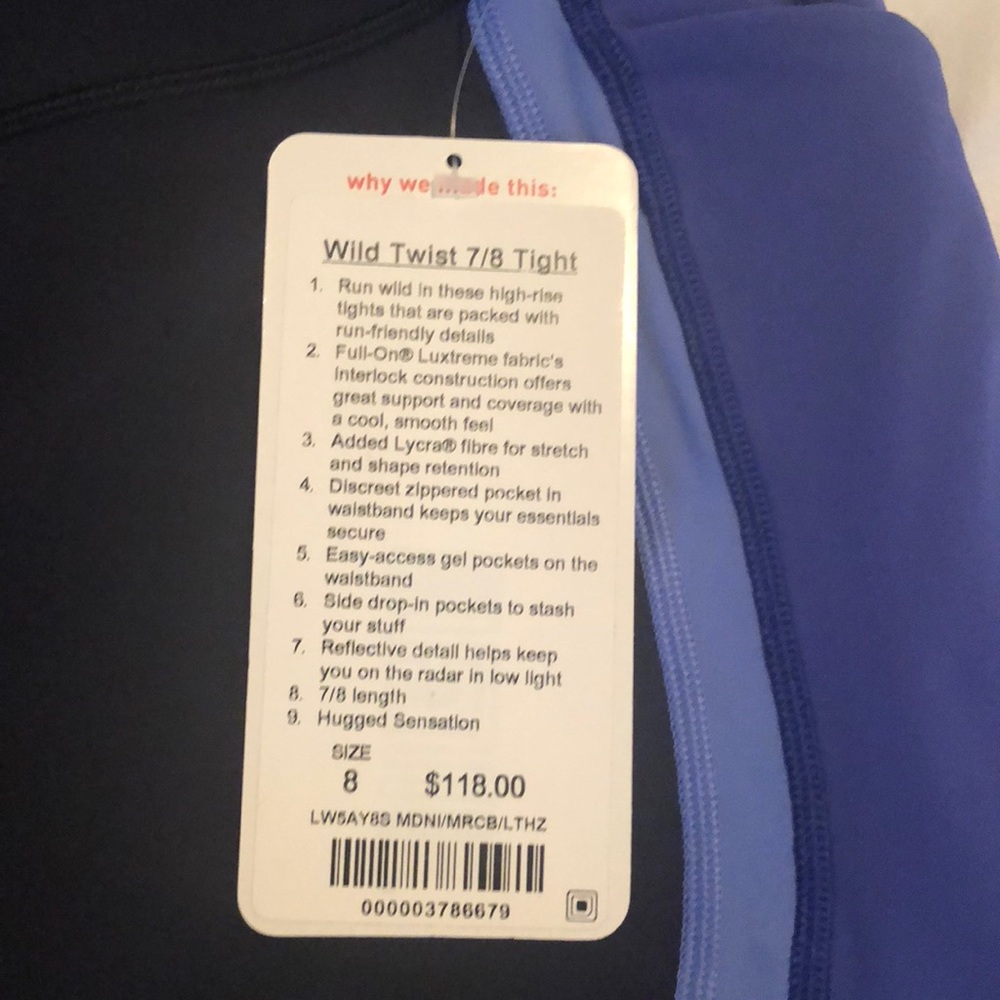 New Lululemon pants